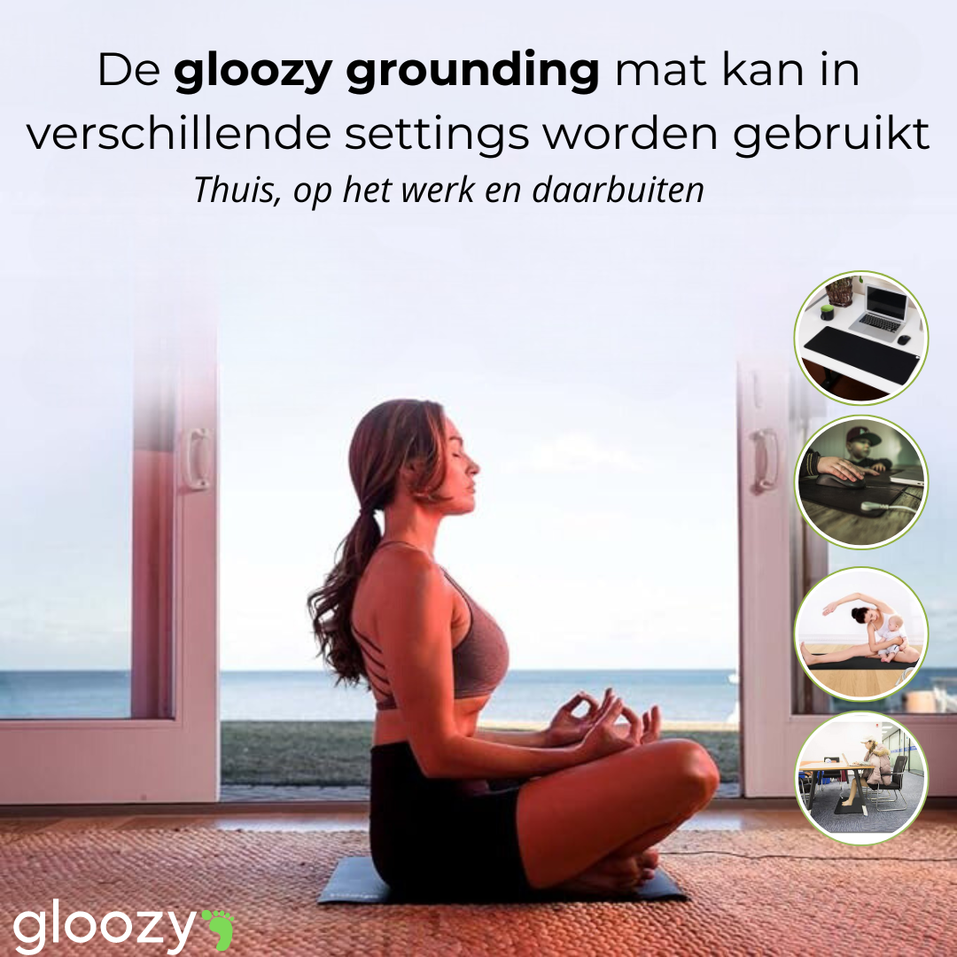 Gloozy Grounding Mat | Nu met gratis E-book